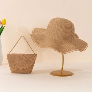 Hat and matching purse